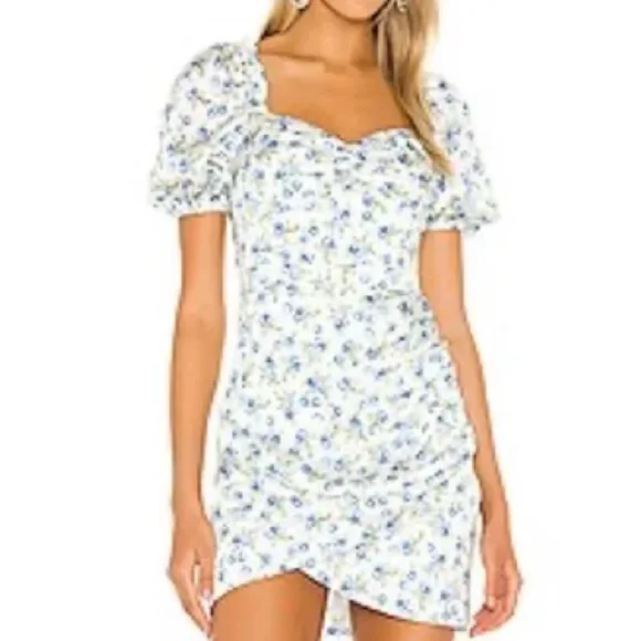 Song of Style Beverley Mini Dress in Blueberry Tart | Small, NWT - Picture 1 of 8